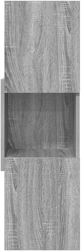 Kampinė spintelė 30,5x30x95cm Apdirbta mediena Pilkas Sonoma
