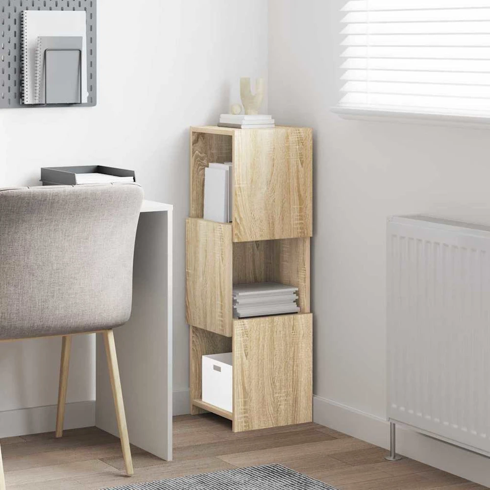 Kampinė spintelė 30,5x30x95cm Apdirbta mediena Sonoma ąžuolas