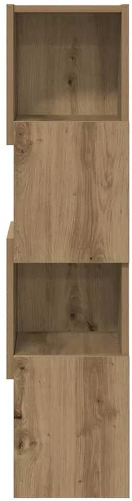 Kampinė spintelė 25,5x25x102cm Apdirbta mediena