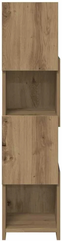 Kampinė spintelė 25,5x25x102cm Apdirbta mediena