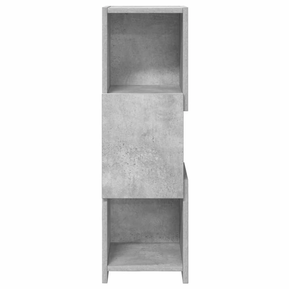 Kampinė spintelė 25,5x25x80cm Apdirbta mediena Betono pilka