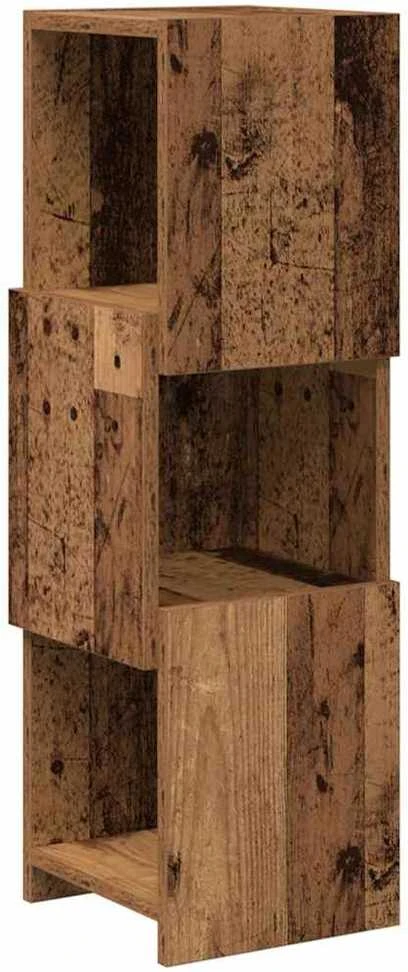 Kampinė spintelė 25,5x25x80cm Apdirbta mediena Senas medis
