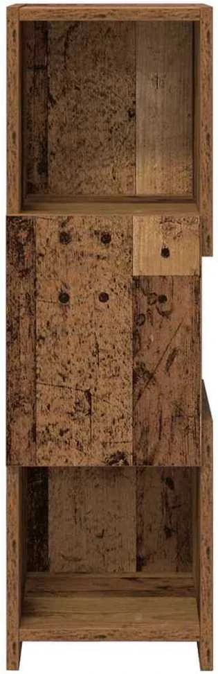 Kampinė spintelė 25,5x25x80cm Apdirbta mediena Senas medis