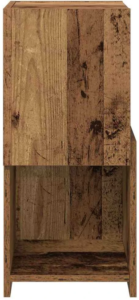 Kampinė spintelė 30,5x30x65cm Apdirbta mediena Senas medis