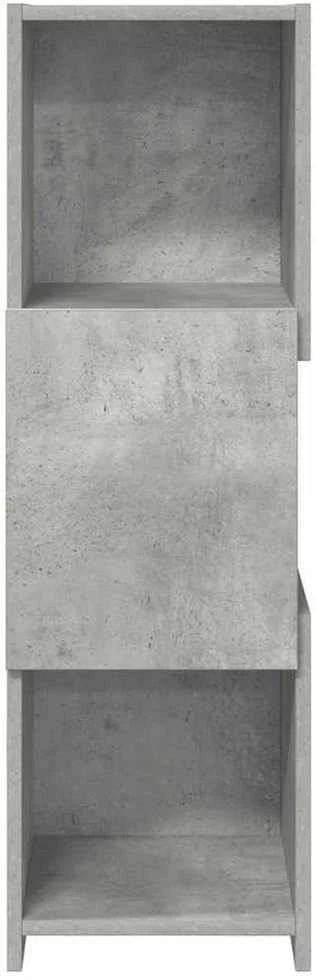 Kampinė spintelė 30,5x30x95cm Apdirbta mediena Betono pilka