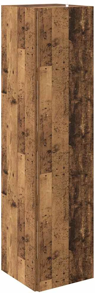 kampinė spintelė Old Wood 33x33x132 cm Engineered Wood