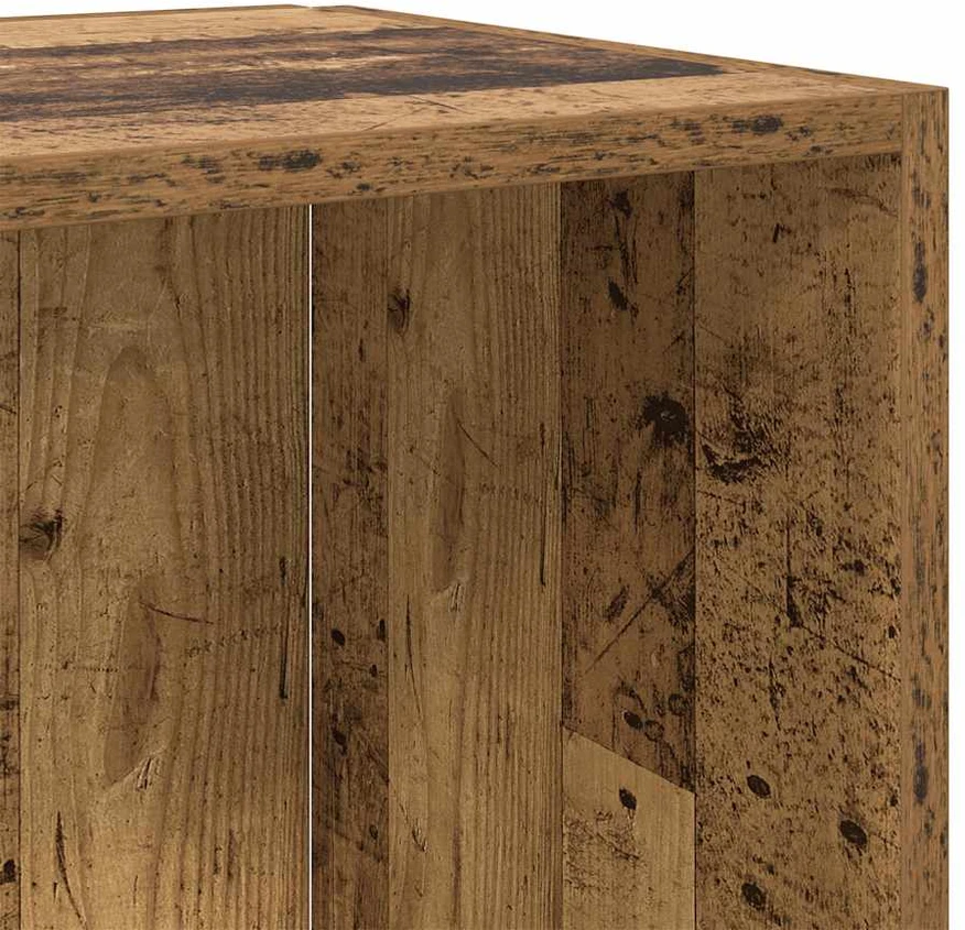 kampinė spintelė Old Wood 33x33x132 cm Engineered Wood