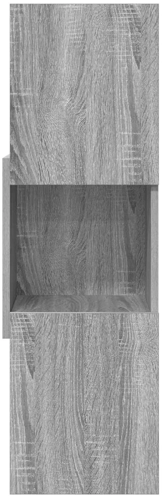 Kampinė spintelė 30,5x30x95cm Apdirbta mediena Pilkas Sonoma