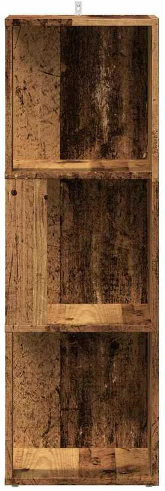 Kampinė spintelė Sena mediena 33x33x100 cm Inžinierinė mediena