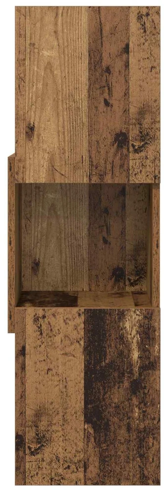 Kampinė spintelė 30,5x30x95cm Apdirbta mediena Senas medis