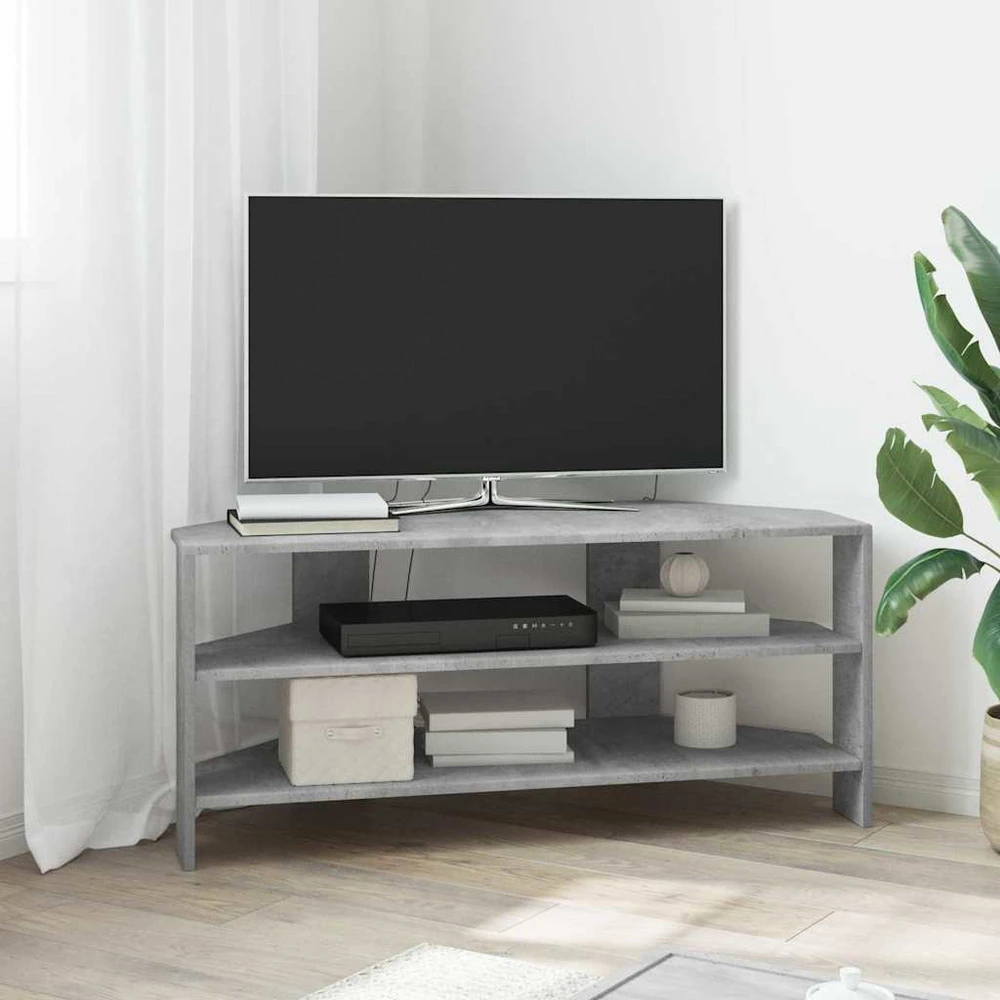 TV staliukas KampinėTVspintelė 100 x 40,5 x 45 cm Betono pilka