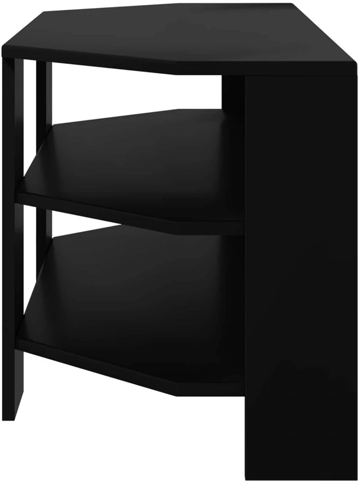 TV staliukas KampinėTVspintelė 102x40,5x45cm Juoda Apdirbta mediena