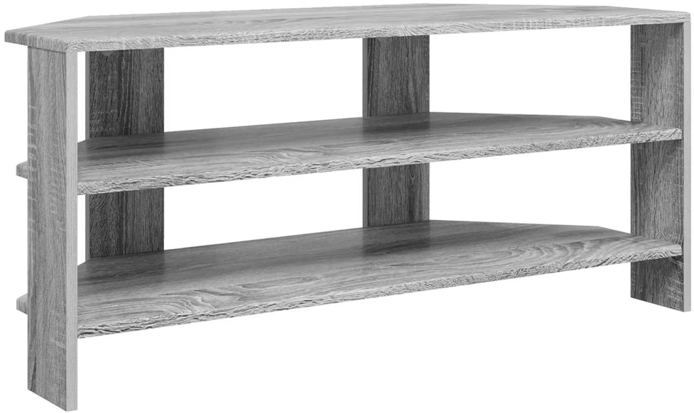 TV staliukas KampinėTVspintelė 102x40,5x45cm Pilkas Sonoma Apdirbta mediena