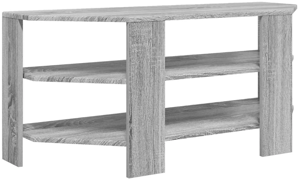 TV staliukas KampinėTVspintelė 102x40,5x45cm Pilkas Sonoma Apdirbta mediena