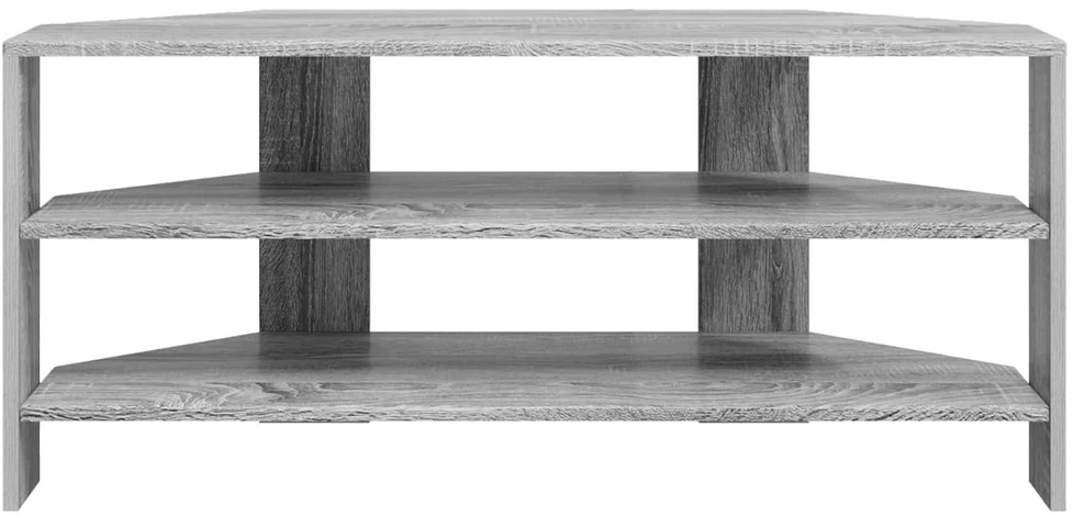 TV staliukas KampinėTVspintelė 102x40,5x45cm Pilkas Sonoma Apdirbta mediena