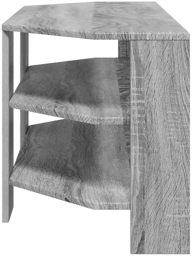 TV staliukas KampinėTVspintelė 102x40,5x45cm Pilkas Sonoma Apdirbta mediena