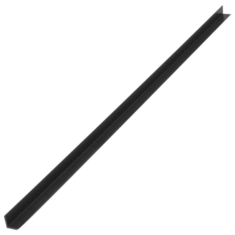 Kampiniai grindų dangos apvadai, 5vnt., pilki, 170cm, WPC