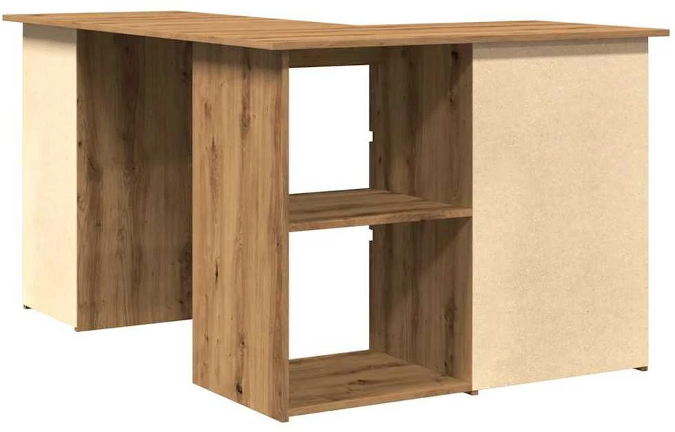 Kampinis rašomasis stalas, artisano, 145x100x76cm, mediena
