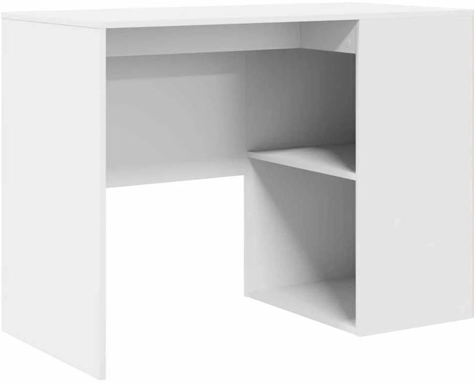 Kampinis rašomasis stalas su stalčių Balta 102 x 88 x 75 cm