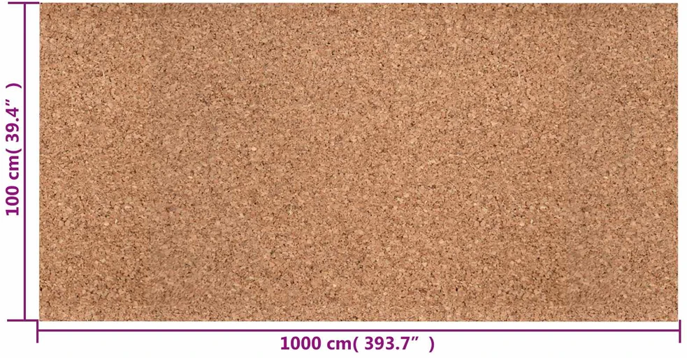 Kamščio ritinėlis Ruda 100 x 1000 x 0,5 cm Kamščiamedžio žievė
