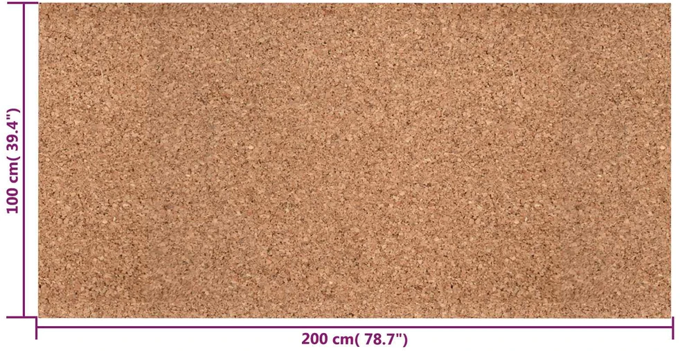 Kamščio ritinėlis Ruda 100 x 200 x 0,8 cm Kamščiamedžio žievė