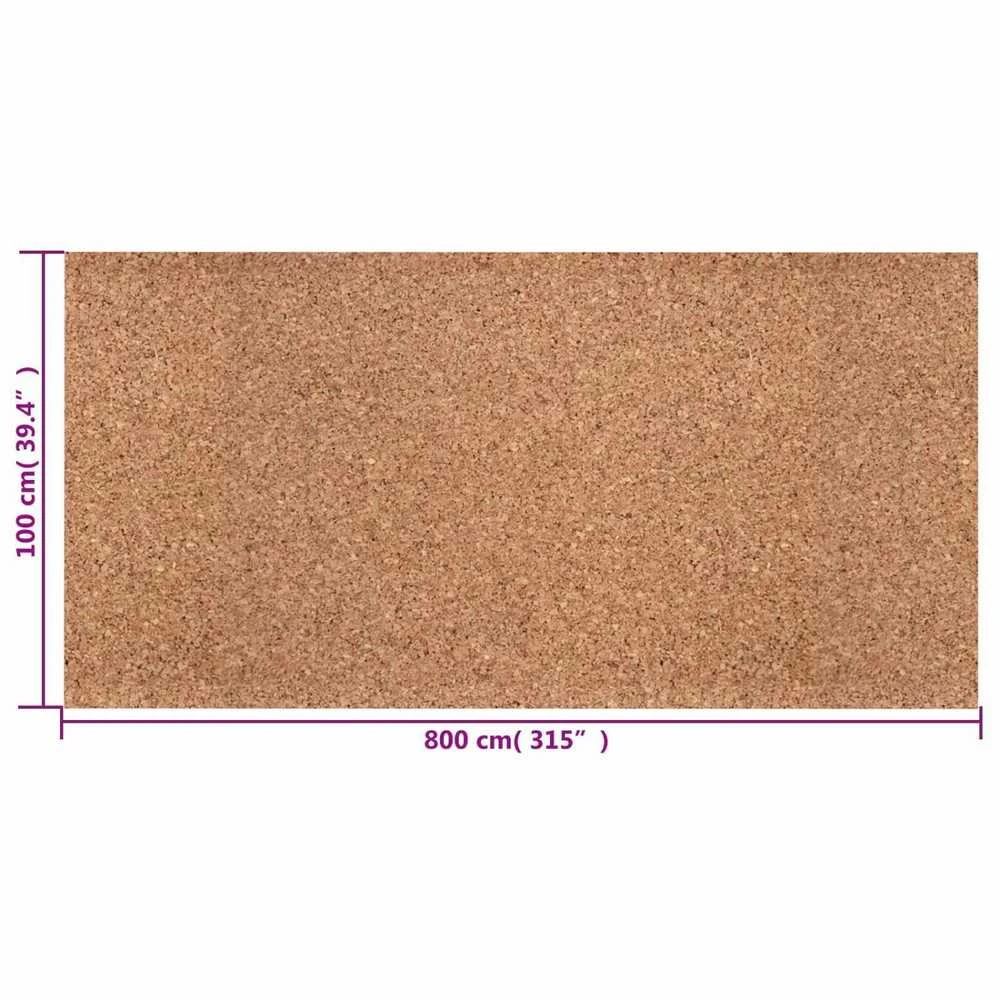 Kamščio ritinėlis Ruda 100 x 800 x 0,5 cm Kamščiamedžio žievė