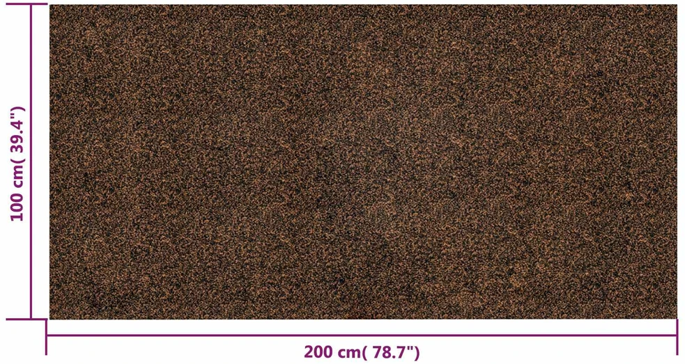 Kamščio ritinėlis Ruda 100 x 200 cm Korkas ir guma