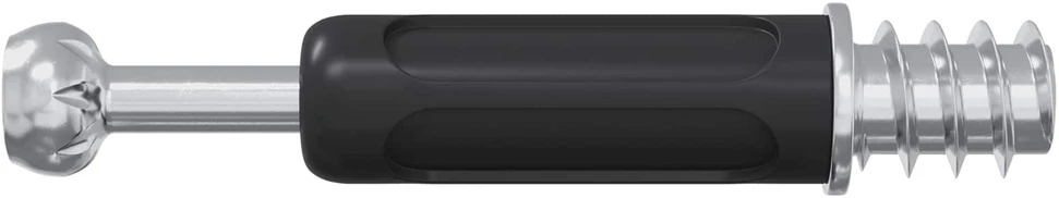 Kamščio varžtas 12 vnt. Sidabrinė ir juoda M6 x 40 mm Metalas