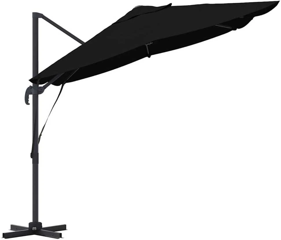 Skėtis nuo saulės 351 x 250 x 260 cm Poliesteris ir aliuminis