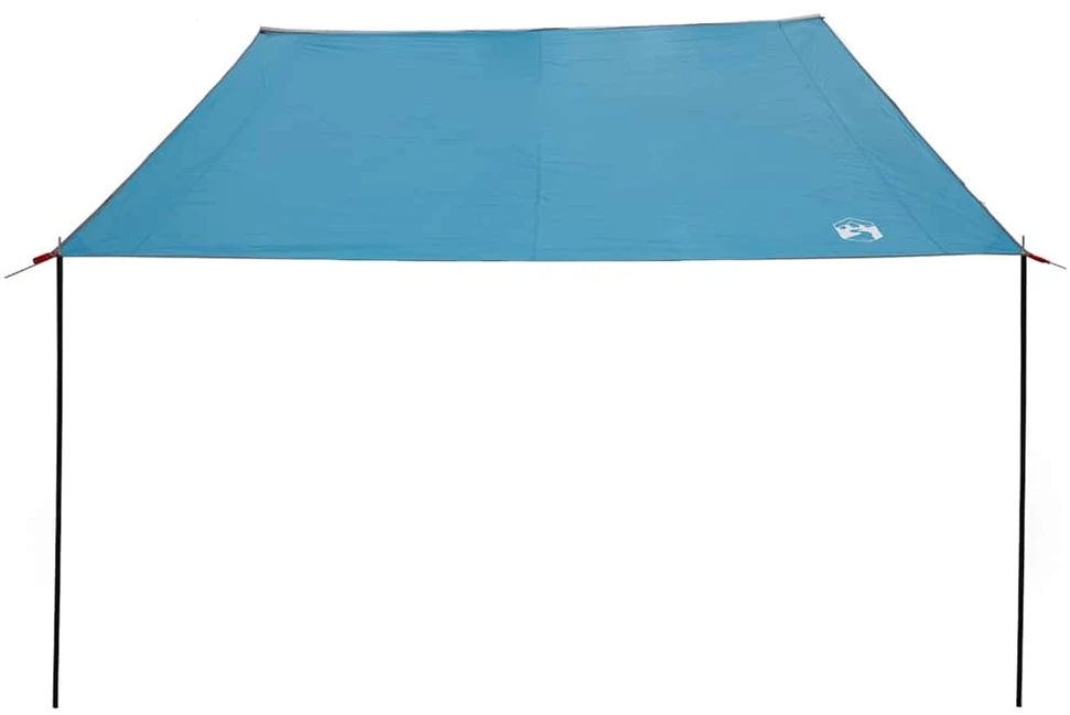 Karavano markizė 240 x 350 cm Atsparus vandeniui Mėlyna tafta