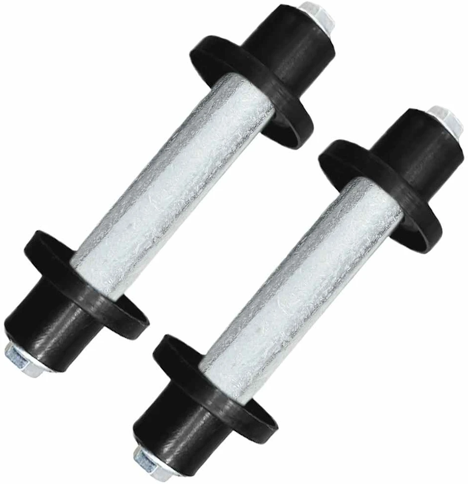 Karučio ratai su ašimis, 2 vnt., 4.00-8, 390 mm, tvirtas PU