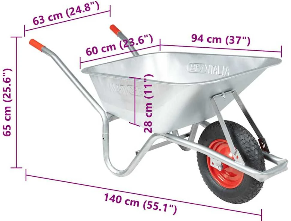 karutis 90 L 150 kg Cinkuotas plienas ir plastikas
