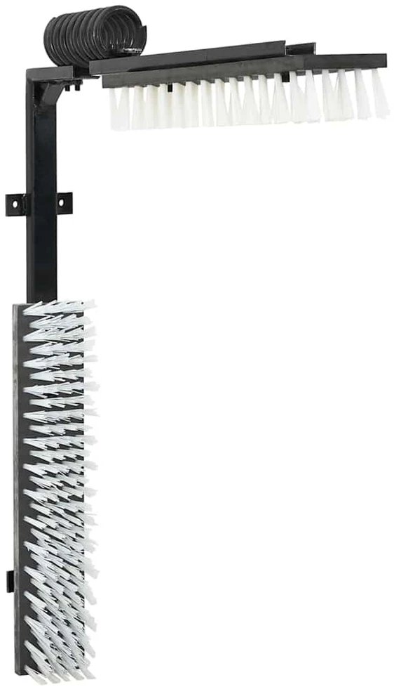 Karvių šepetys Reguliuojamas Juoda ir Balta 84 x 10 x 91 cm PVC