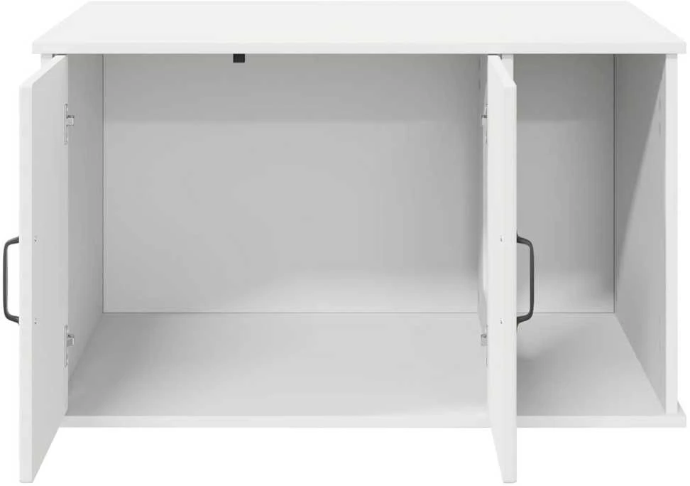 Katės namelis Balta 85 x 55 x 50,5 cm Apdirbta mediena