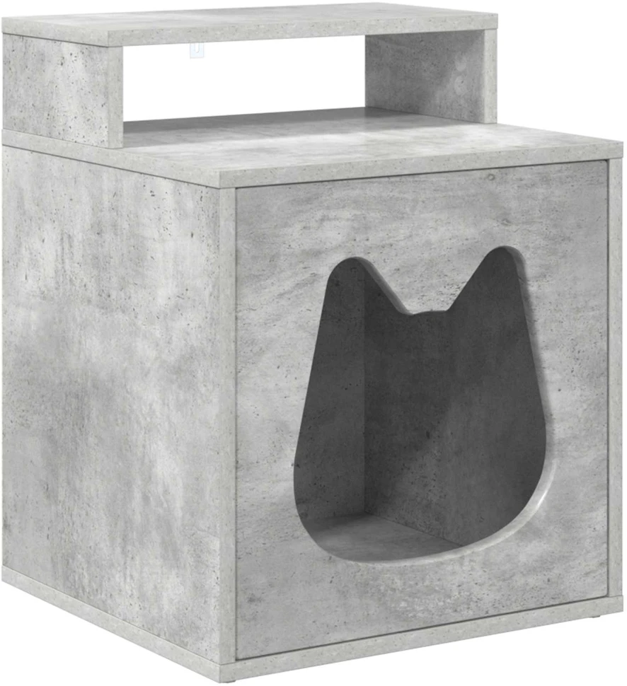 Katės namelis Betoninė 42,5 x 40 x 53,5 cm Apdirbta mediena