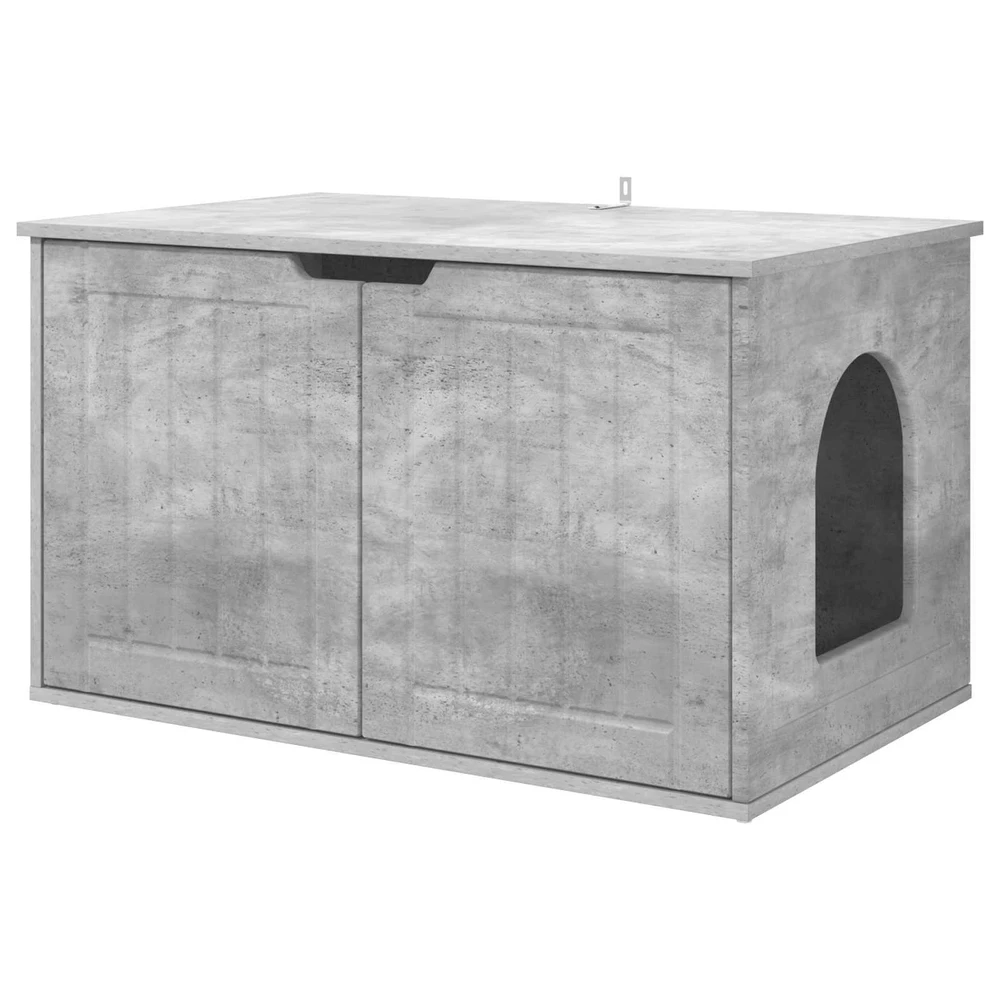 Katės namelis Betoninė 85 x 55 x 50,5 cm Apdirbta mediena