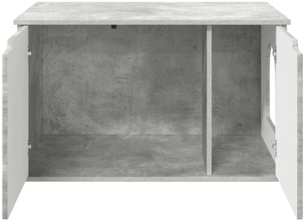 Katės namelis Betoninė 85 x 55 x 50,5 cm Apdirbta mediena