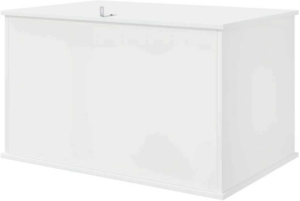 Katės namelis Blizgus baltas 85 x 55 x 50,5 cm Apdirbta mediena