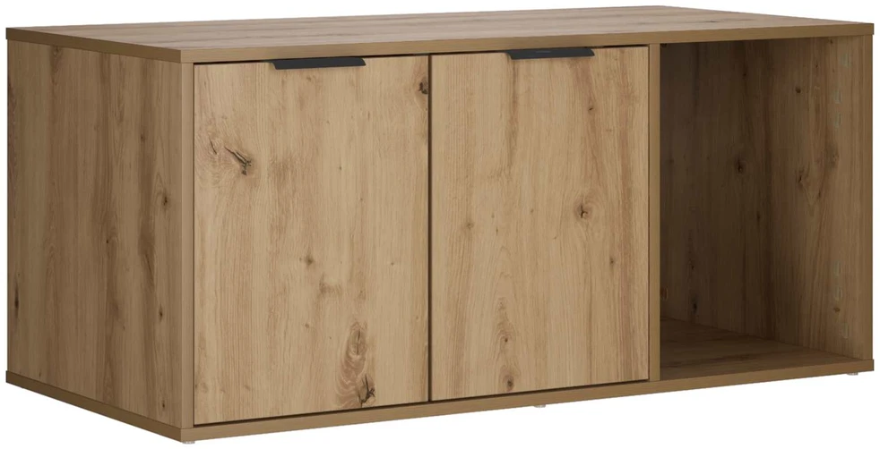Katės narvo baldai Artisano ąžuolo 100 x 49 x 45 cm