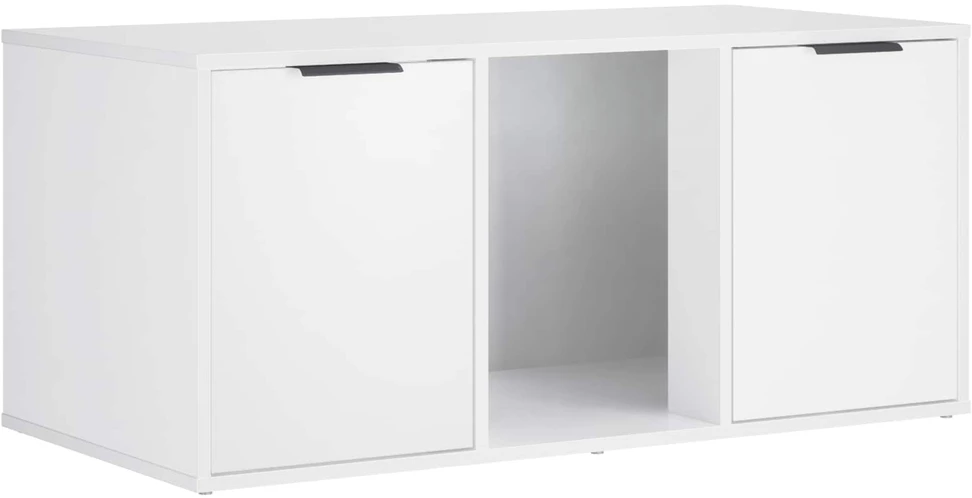 Katės narvo baldai Balta 100 x 49 x 45 cm Apdirbta mediena