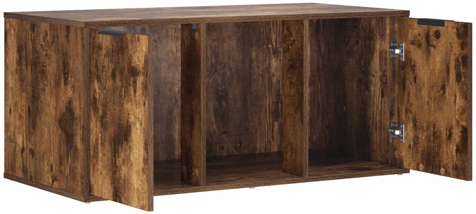 Katės narvo baldai Dūminio ąžuolo 100 x 49 x 45 cm
