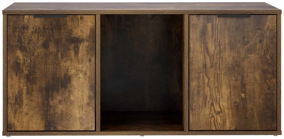 Katės narvo baldai Dūminio ąžuolo 100 x 49 x 45 cm