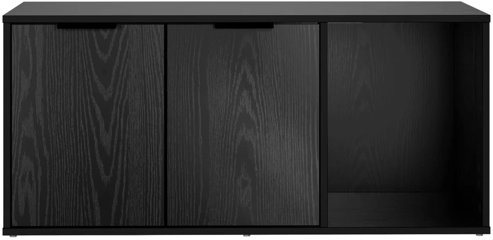Katės narvo baldai Juodojo ąžuolo 100 x 49 x 45 cm
