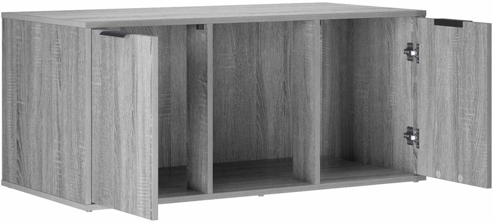 Katės narvo baldai Pilka Sonoma 100 x 49 x 45 cm
