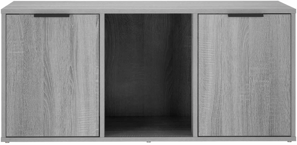 Katės narvo baldai Pilka Sonoma 100 x 49 x 45 cm