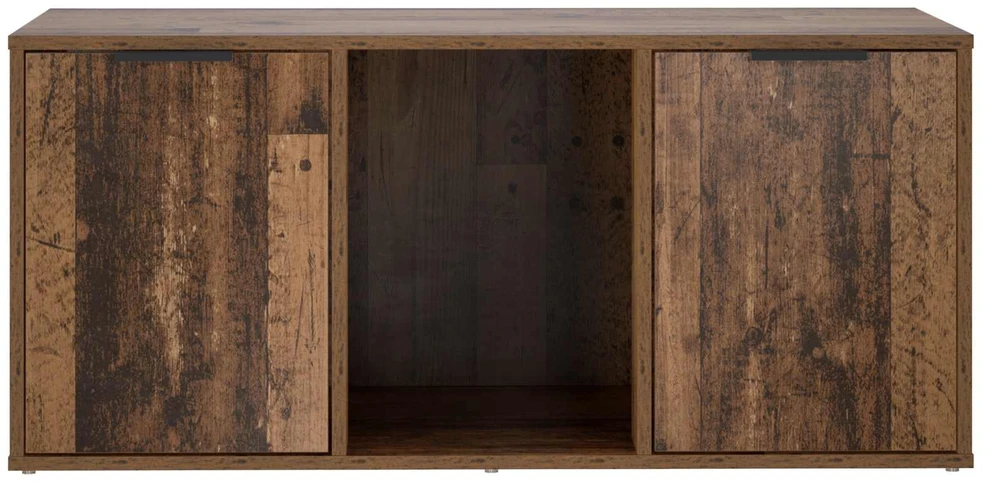 Katės narvo baldai Sendintos medienos 100 x 49 x 45 cm