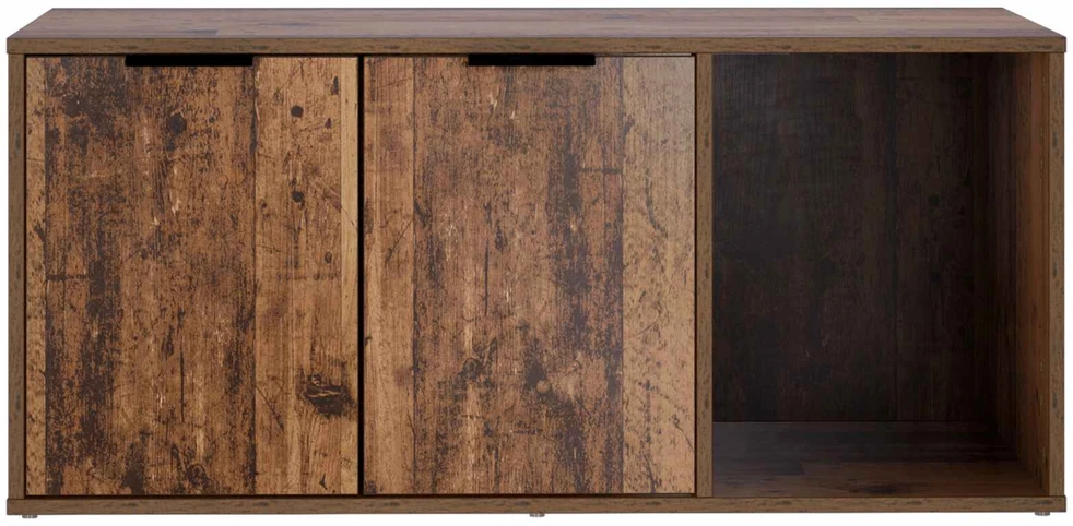 Katės narvo baldai Sendintos medienos 100 x 49 x 45 cm