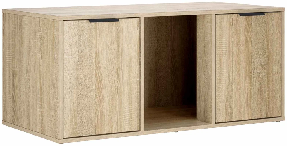 Katės narvo baldai Sonoma ąžuolas 100 x 49 x 45 cm