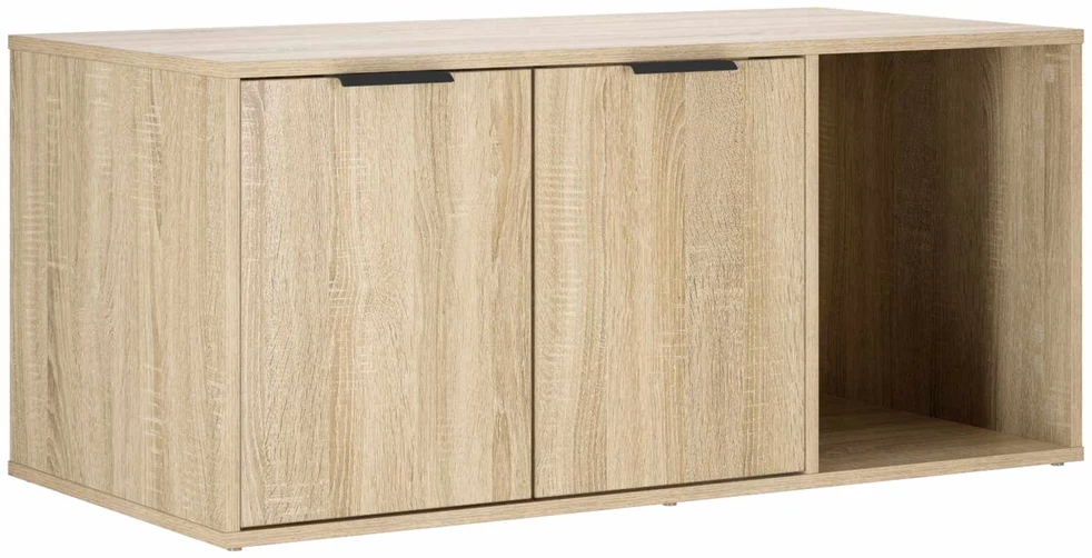 Katės narvo baldai Sonoma ąžuolas 100 x 49 x 45 cm
