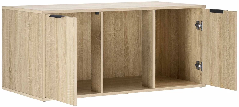 Katės narvo baldai Sonoma ąžuolas 100 x 49 x 45 cm
